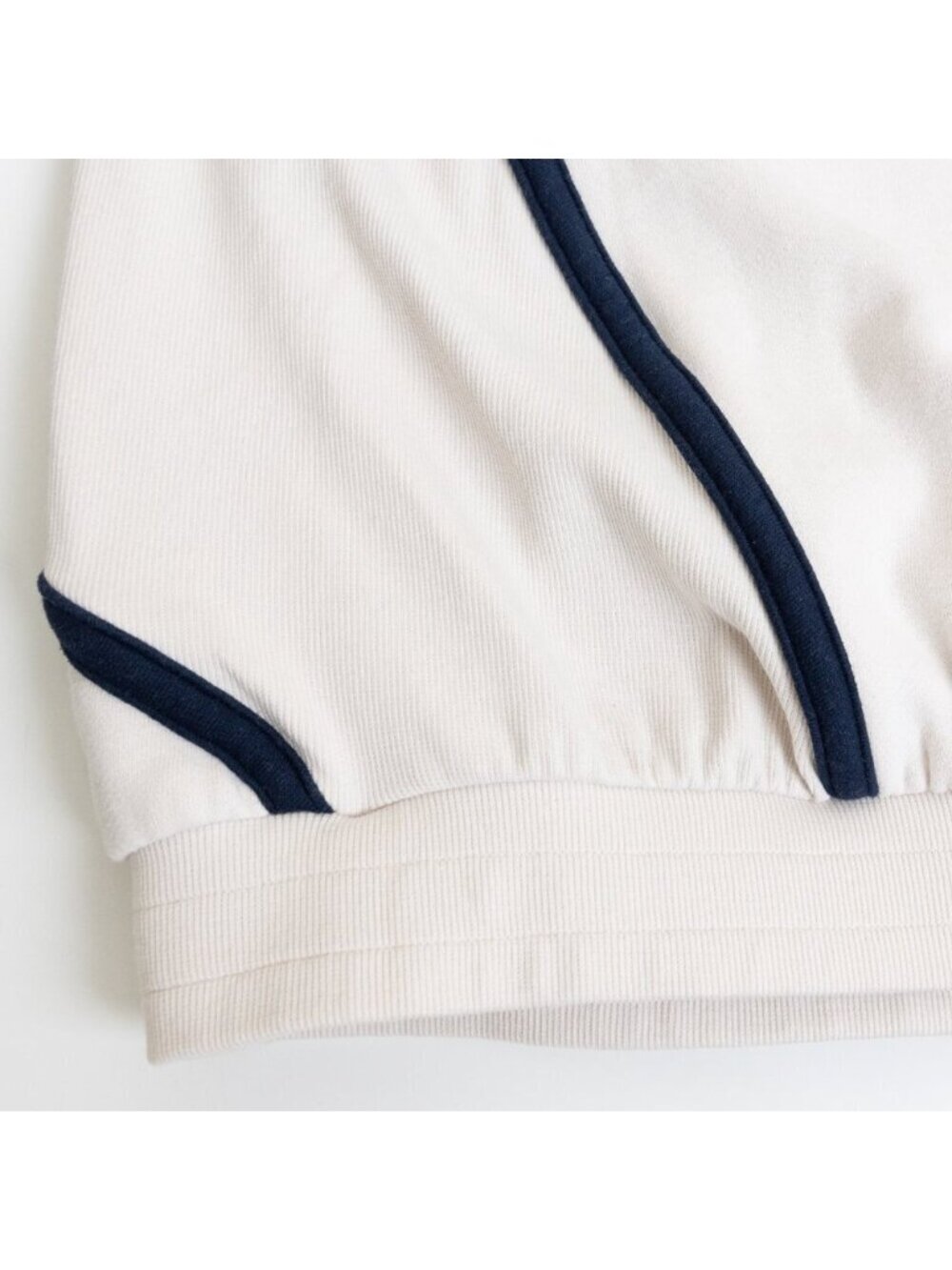 Lululemon Scuba Oversized Collegiate Jacket Graphic White Blue HK Exclusive XL - Picture 9 of 14